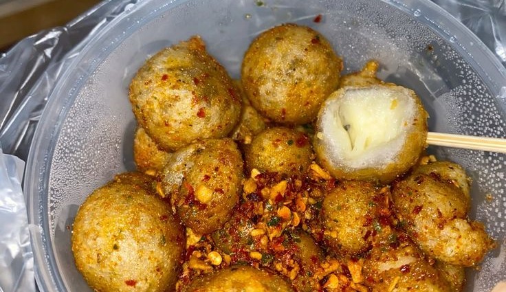 Cimol Pedas Isi Keju